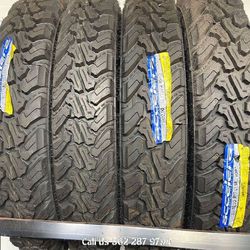 31X10.50r15LT Accelera Mud Terrain Set of New Tires Set de Llantas Nuevas