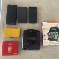 CD-DVD- Calculators- Electronic