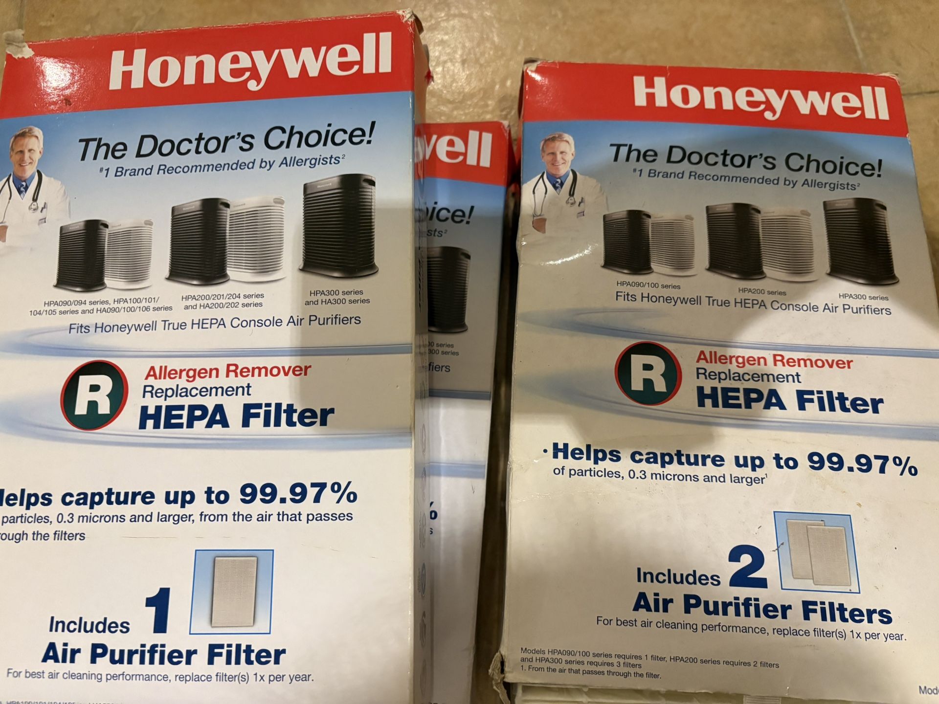 Honeywell Hepa Filters