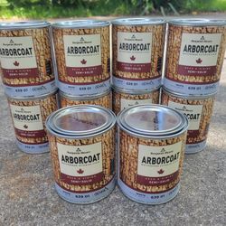 15.7 Oz Cans Of Arborcoat Semi-solid White Stain 