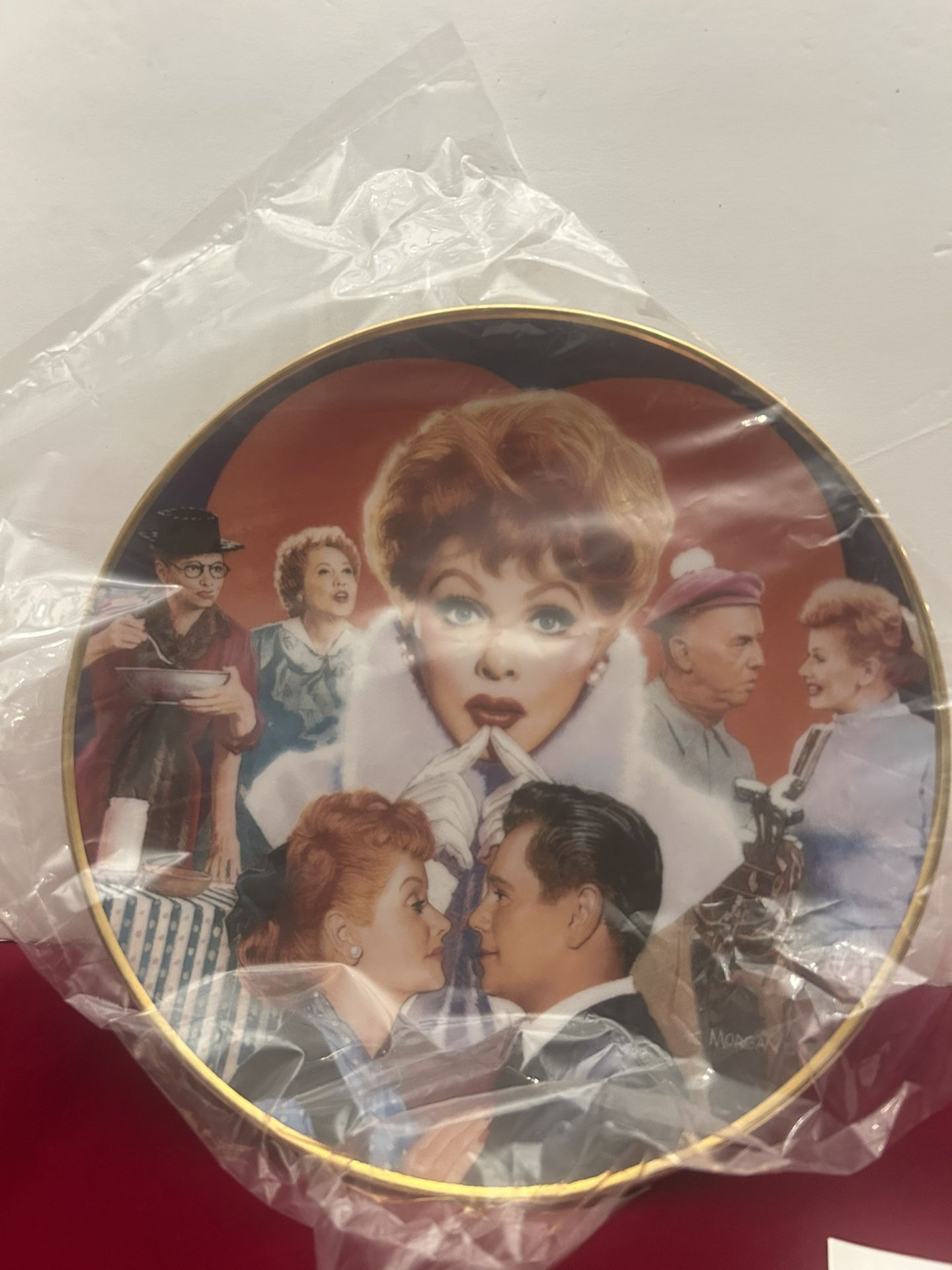 I Love Lucy Collectors Plate