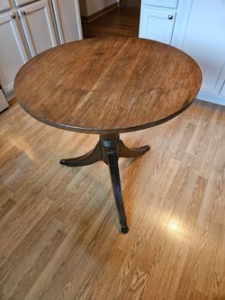 Real wood table
