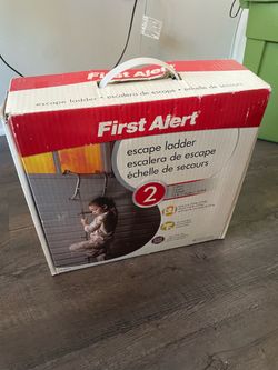 2-Story Unused Fire Escape Ladder