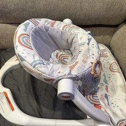 Baby seat-me-up floor seat