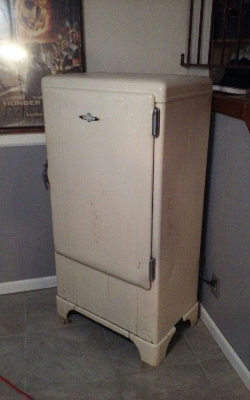 Antique Frigidaire by General Motors refrigerator