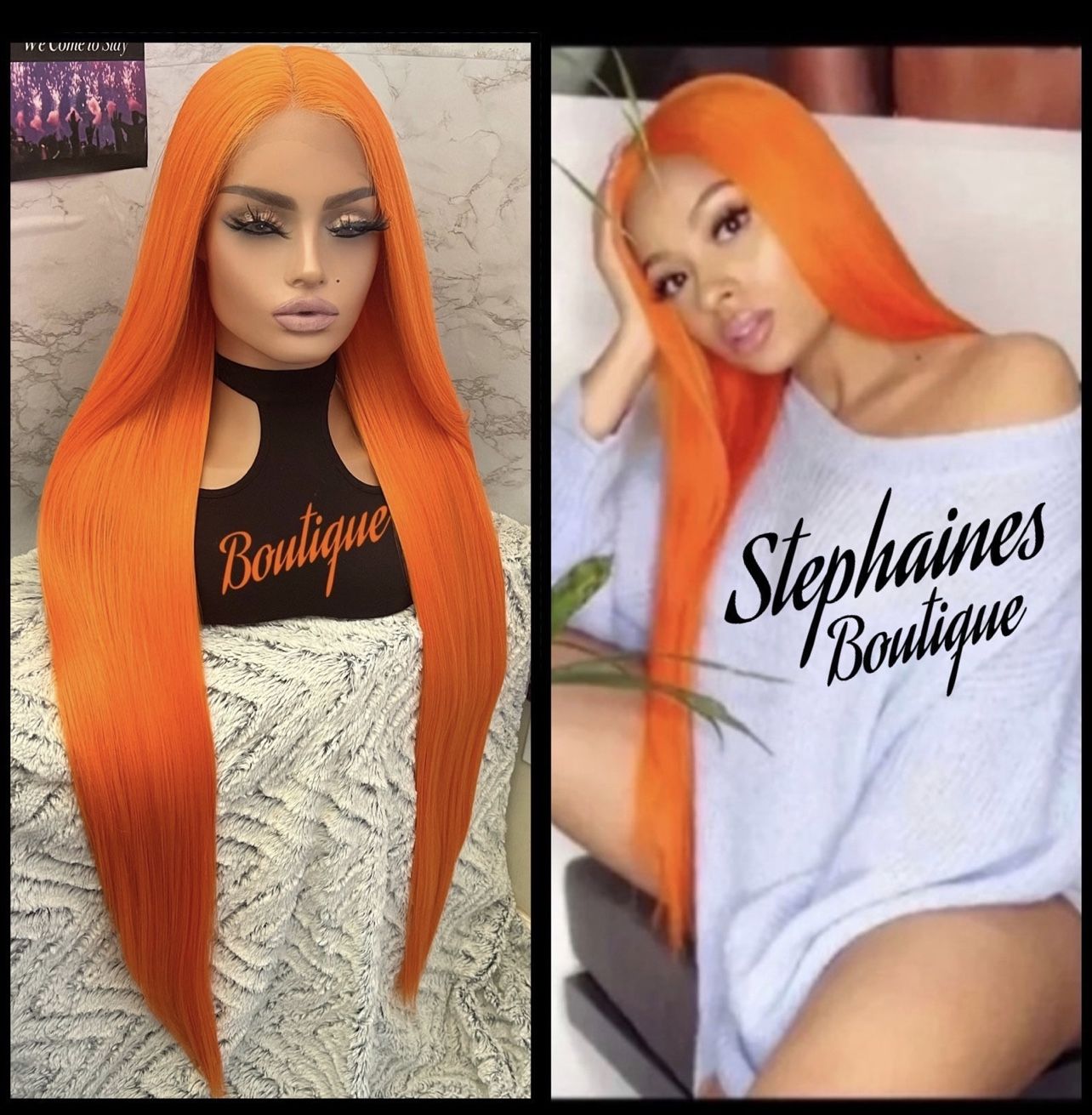 Human Hair Blended Lace Front Wig