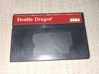 DOUBLE DRAGON  SEGA 8 BIT VIDEO GAME  $15.00