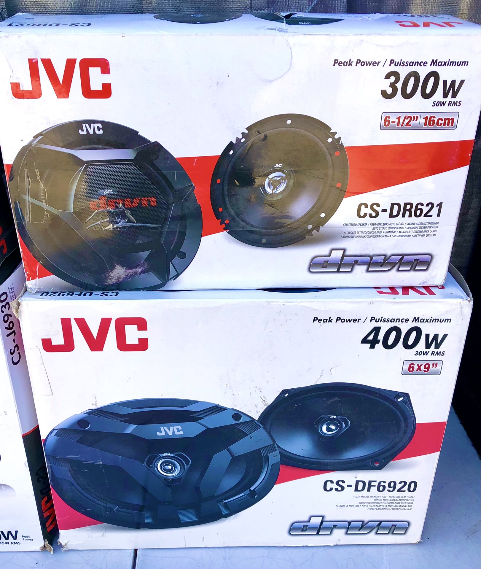 Jvc Car Audio Speakers New 