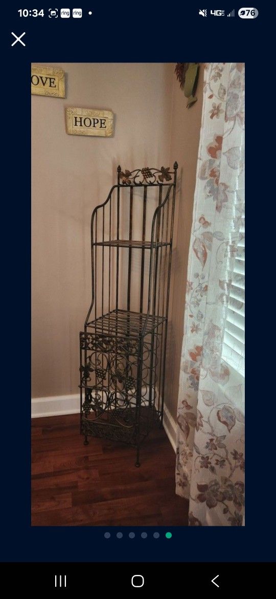 Tall Wine Rack/ Glass Holder