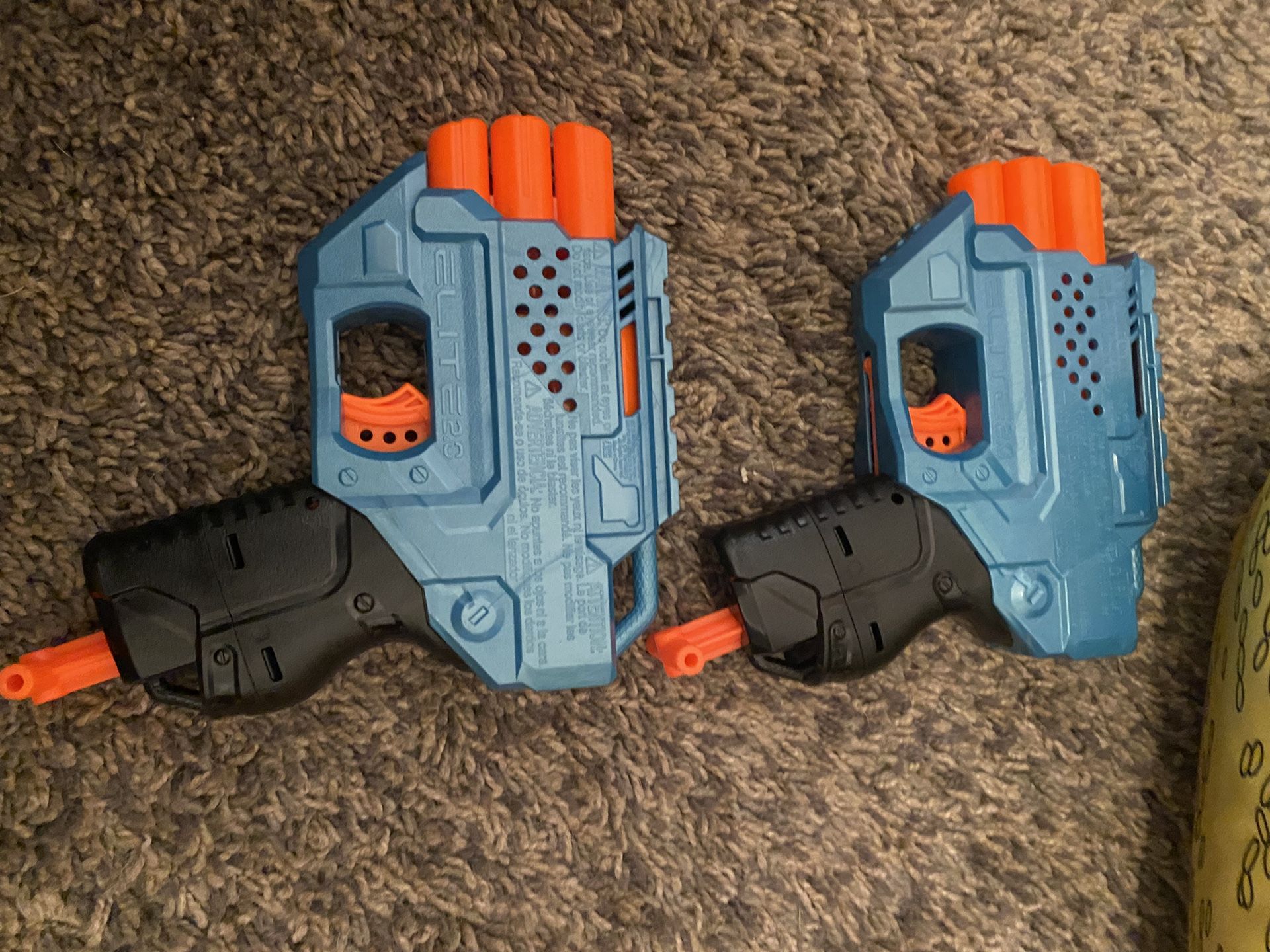 2 Trio Nerf Guns