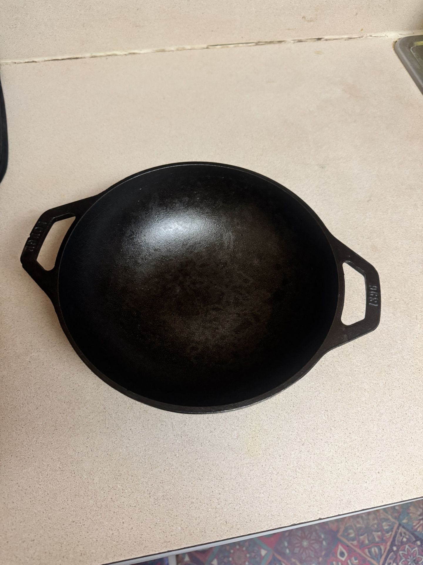 Cast Iron Wok