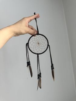 Minimalist Dreamcatcher in Earth Tones