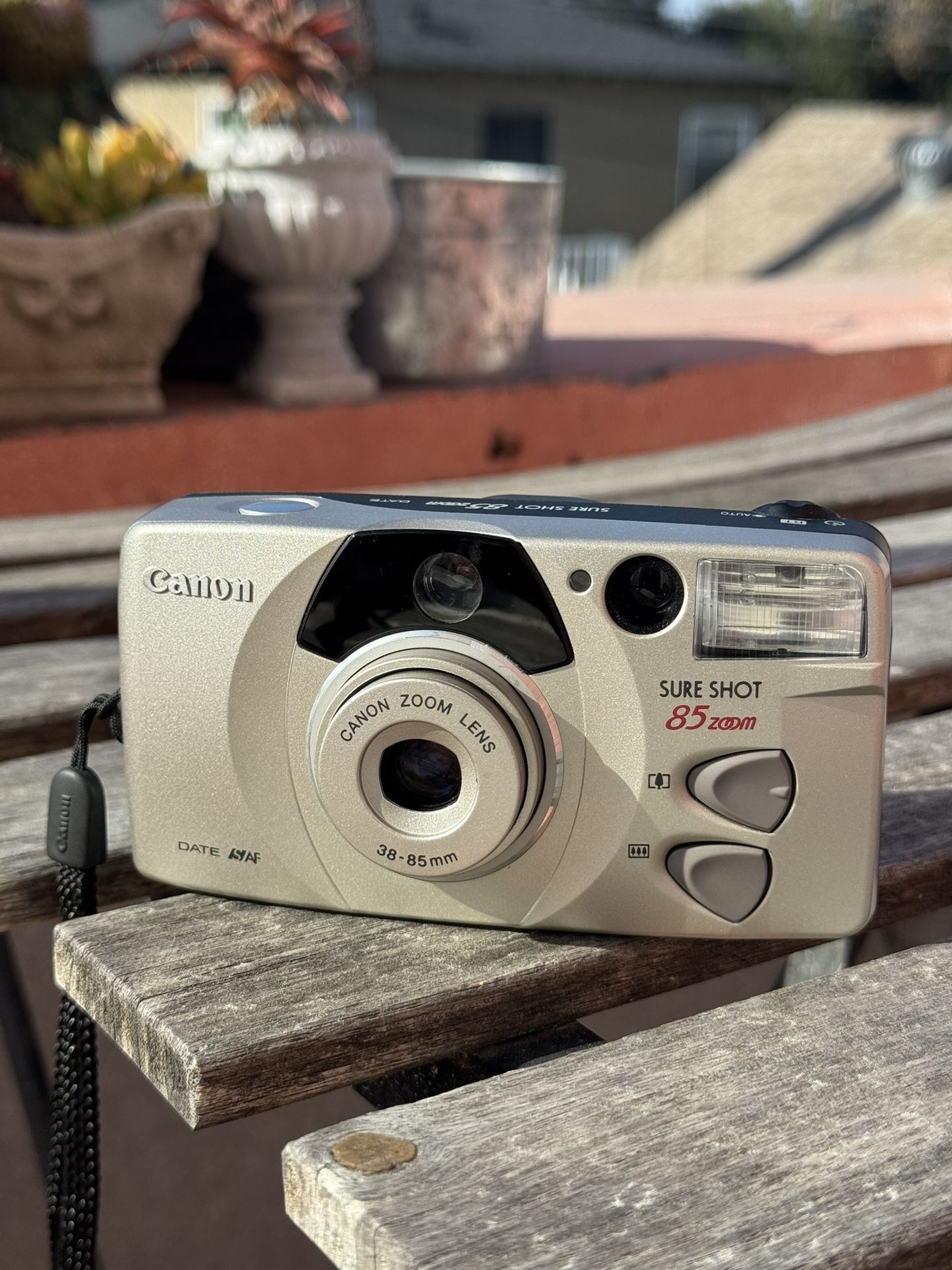 Vintage Canon Sure Shot 85 Zoom - 35mm Film Camera 