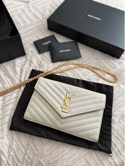 Saint Laurent YSL Chain Wallet
