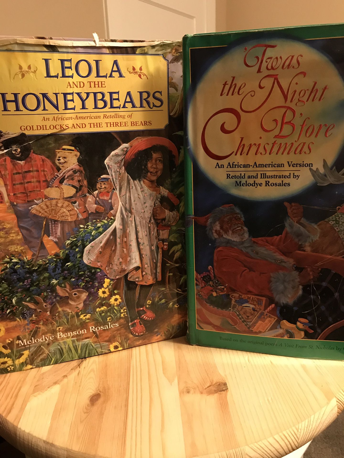 ***AFRICAN AMERICAN CHILDRENS BOOKS BY MELODYE ROSALES LOT OF 2***