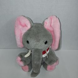 Vintage Funny Toys Lovely Elephant Mumble Action & Electronic Music Plush Toy