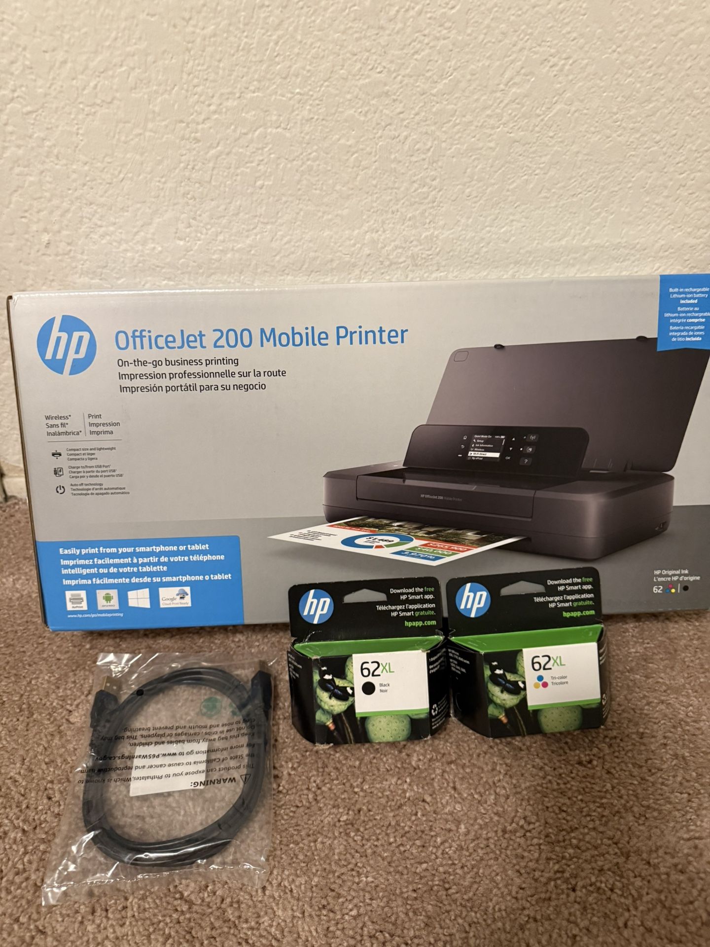 Office Jet 200 Mobile Printer