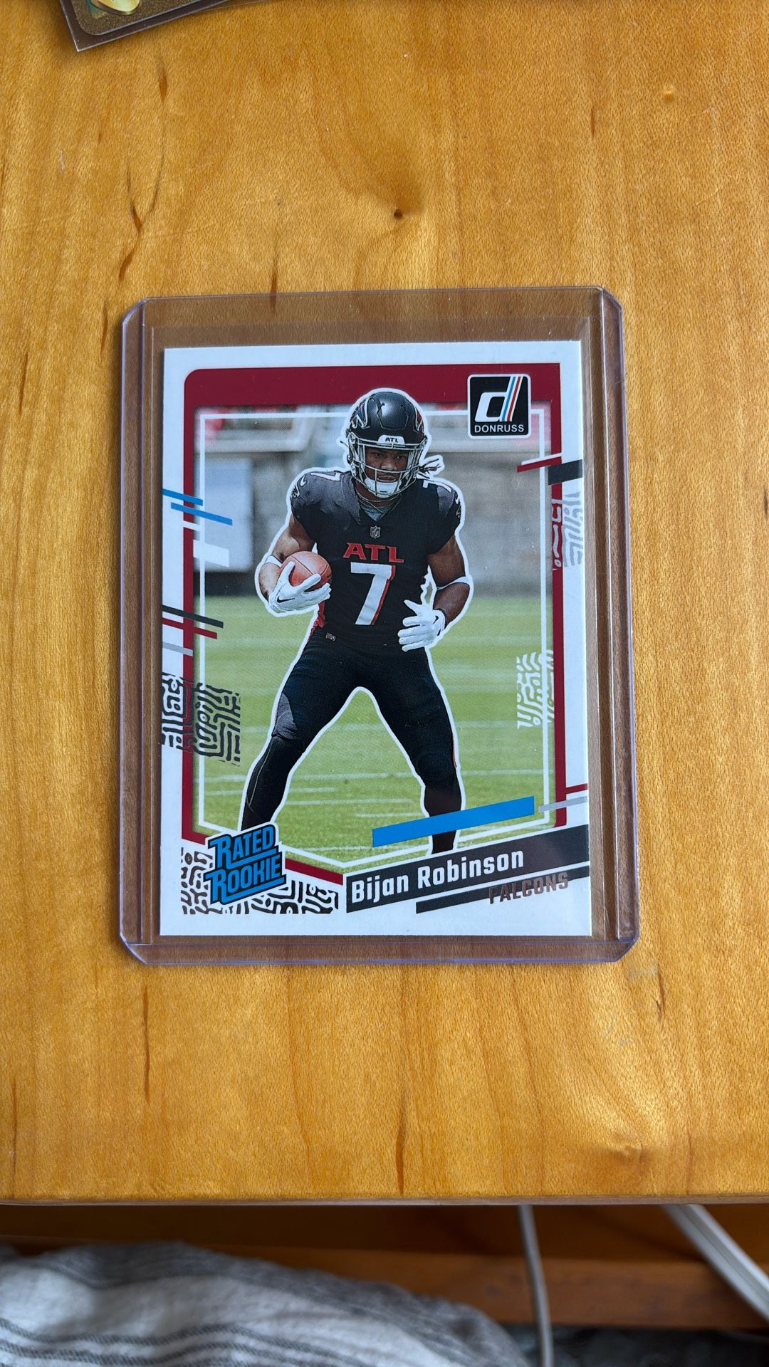 Bijan Robinson Donruss Rated Rookie (ungraded)