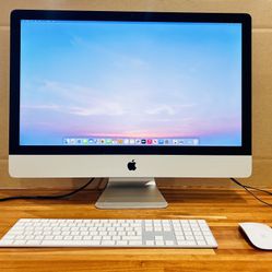 Apple iMac 2019 27” 5K 3.6Ghz 8-Core i9 16GB RAM 500GB SSD Radeon Pro 580X 8GB V-RAM Graphics!!! 