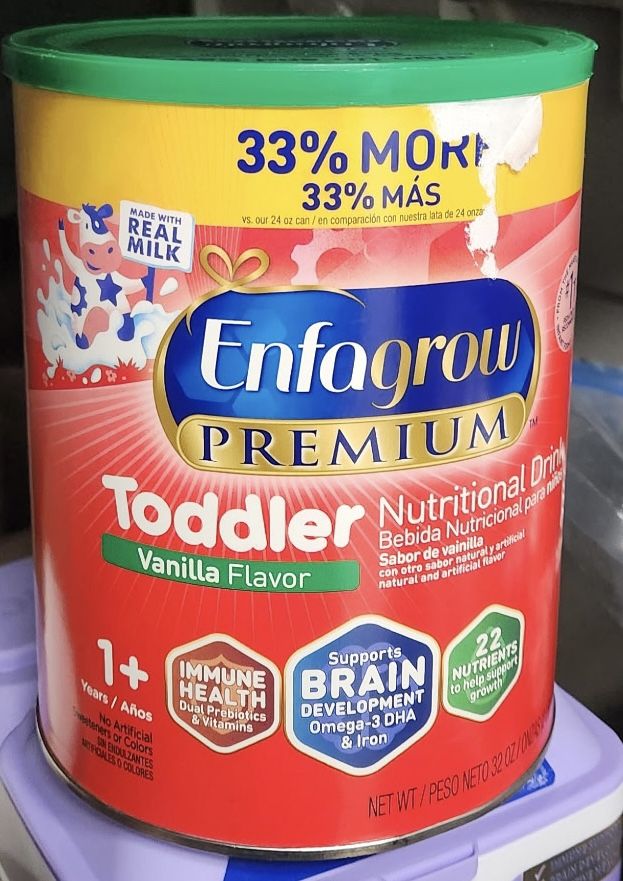 Enfagrow Vanilla Toddler Formula 