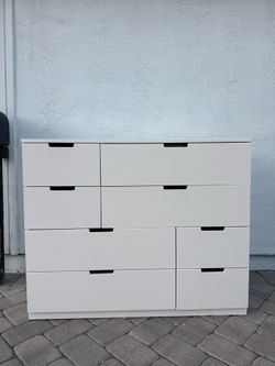 White dresser