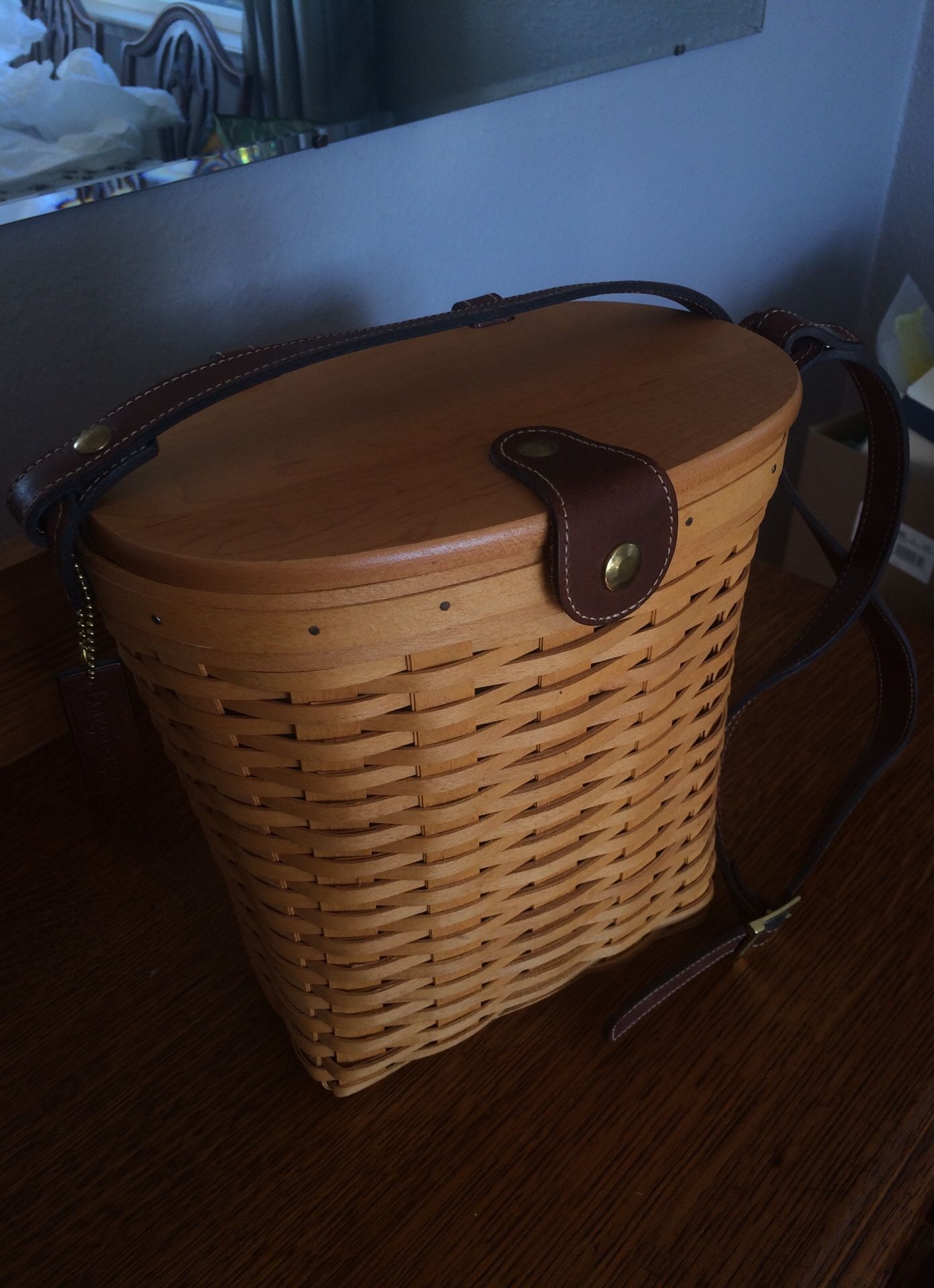 Longaberger Baskets. Handwoven Purse