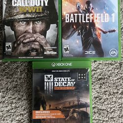 Three Games for any Xbox! Only 15$!