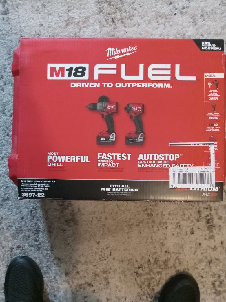 Milwaukee M18 Fuel 2 Tool Combo