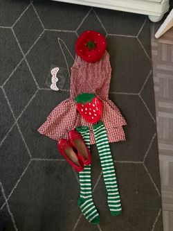 Strawberry shortcake costume