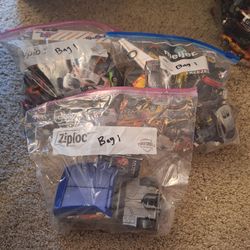 3 Bags Of Assorted Cars