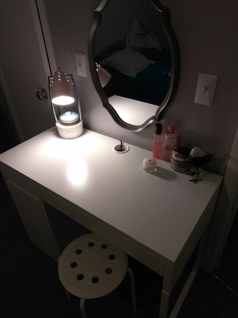 Vanity and mirror