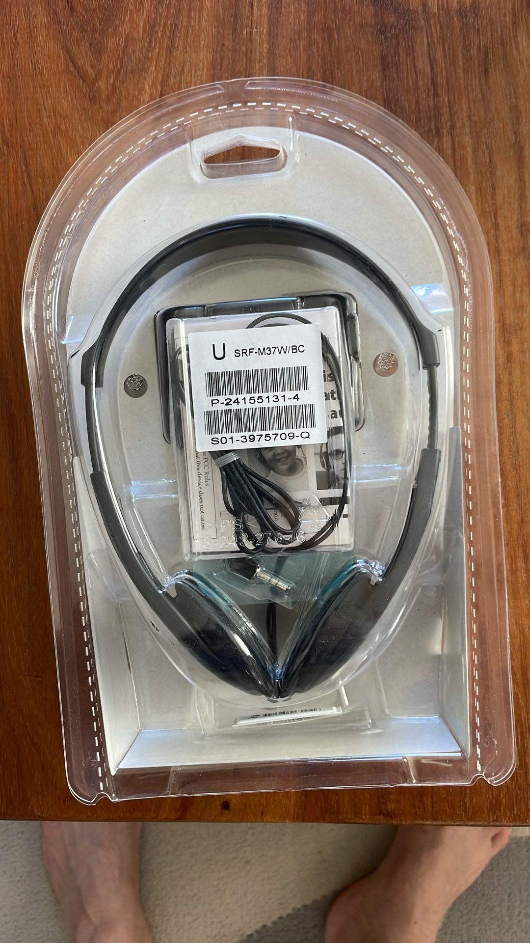 New Sony Walkman Model SRF-M37W
