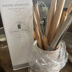 Kitchen Utensils- Khaki Color -12 Piece