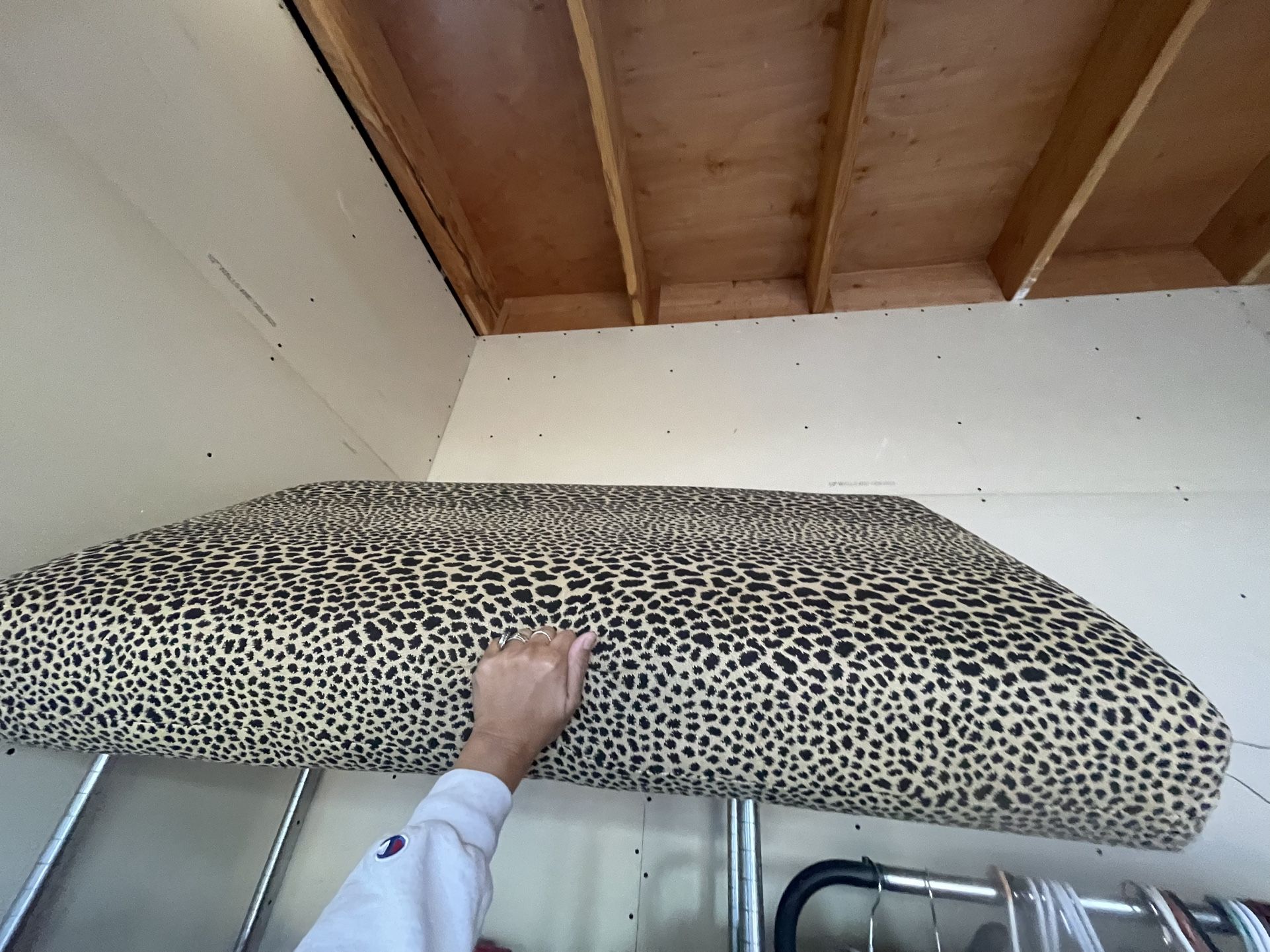 Leopard Print Chaise Lounge Couch