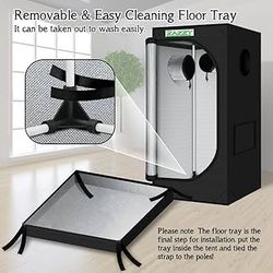 Grow Tent With Ventilation And Grow Light