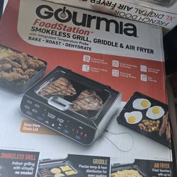 Blender And Smokless Grill, Griddle & Air Fryer 