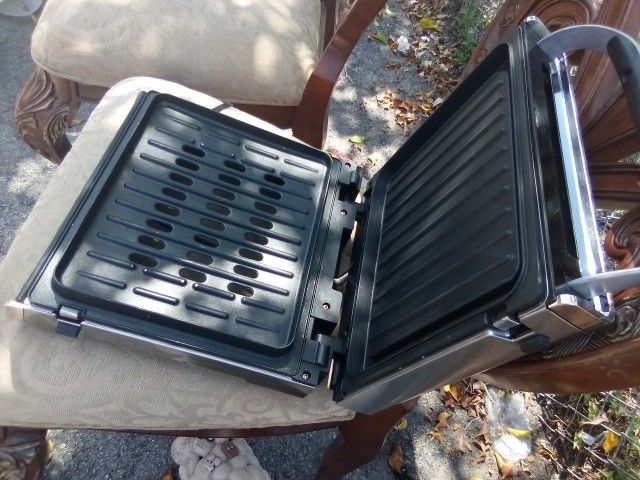 I Have A Nice Black Futon Couch For And A Nice Oak Wook Dining Table With Chairs And Also A George Forma Grill All Together 1500