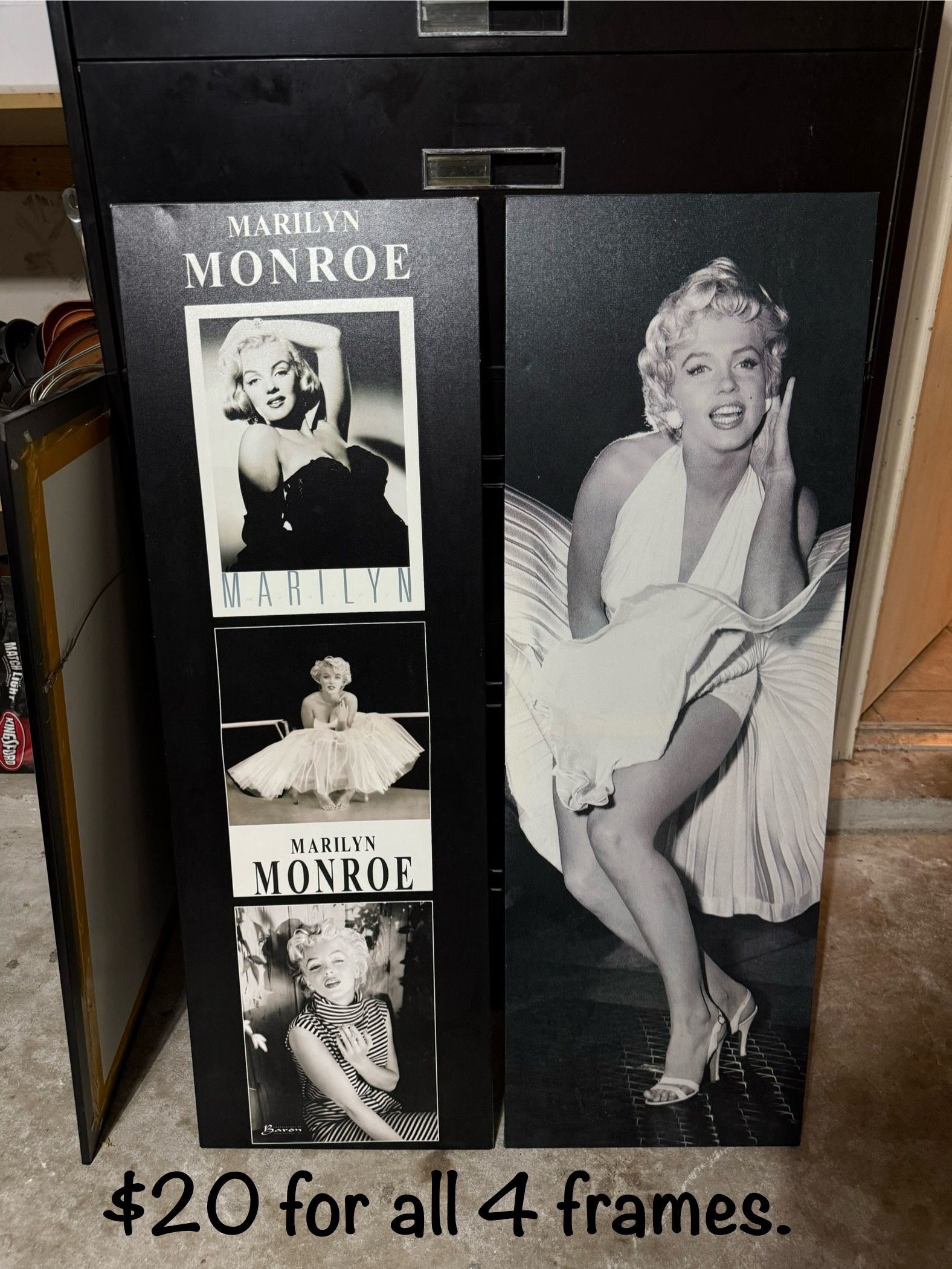 For sale! Marilyn Monroe Frames.