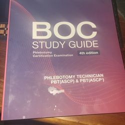 Phlebotomy Technician:ASCP STUDY GUIDE