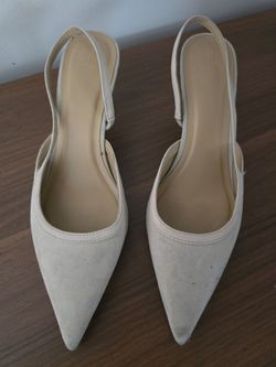 H&M Slingback Kitten Heels