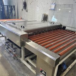 Máquina De Lavado Y Mesa De Perforaciones Para Vidrio 