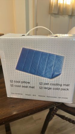 Alfombrilla de enfriamiento de gel, almohadilla de enfriamiento físico, universal para oficina, hogar y automóvil