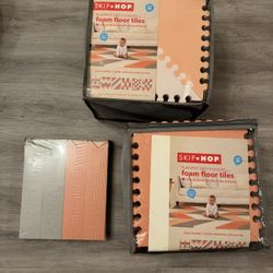 SKIP HOP Foam Floor Tiles / Activity Playmat ( 2 Sets) 