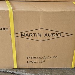 BRAND NEW MARTIN AUDIO C8.1T 8" CEILING LOUD SPEAKER PAIR