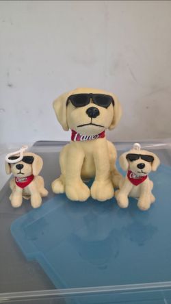 Small Canes dog plushies/ keychains