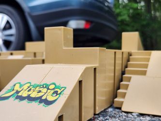 Leerai Fingerboard 11-Piece Modular Skate Park Kit