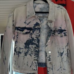 acid wash denim jacket 
