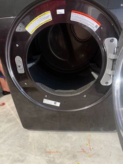 Samsung Front Load Dryer Black Stainless