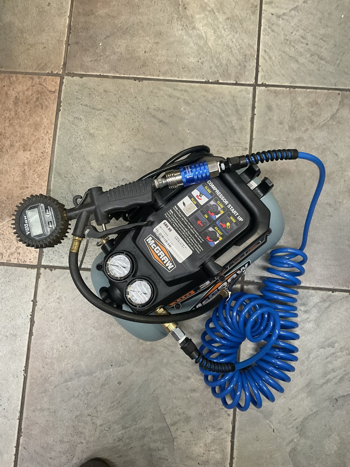 McGraw Air Compressor 