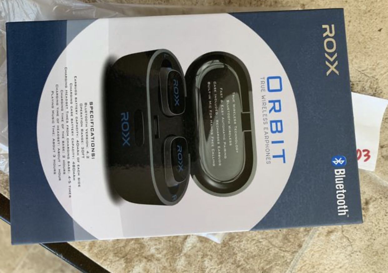 Roxx orbit bluetooth earphone